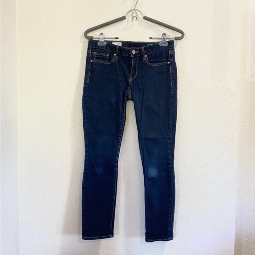 GAP Women's Skinny Jeans in Dark Blue Wash